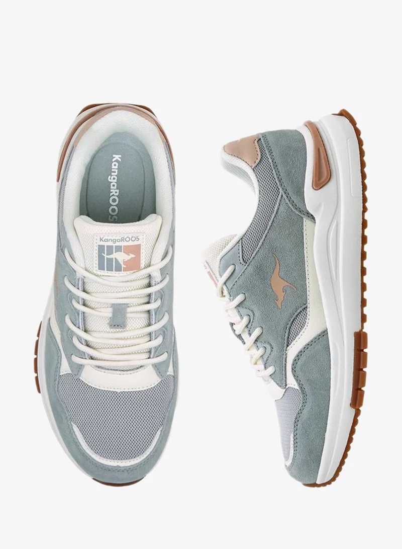 كانغاروس حذاء رياضي نسائي بكاحل برباط